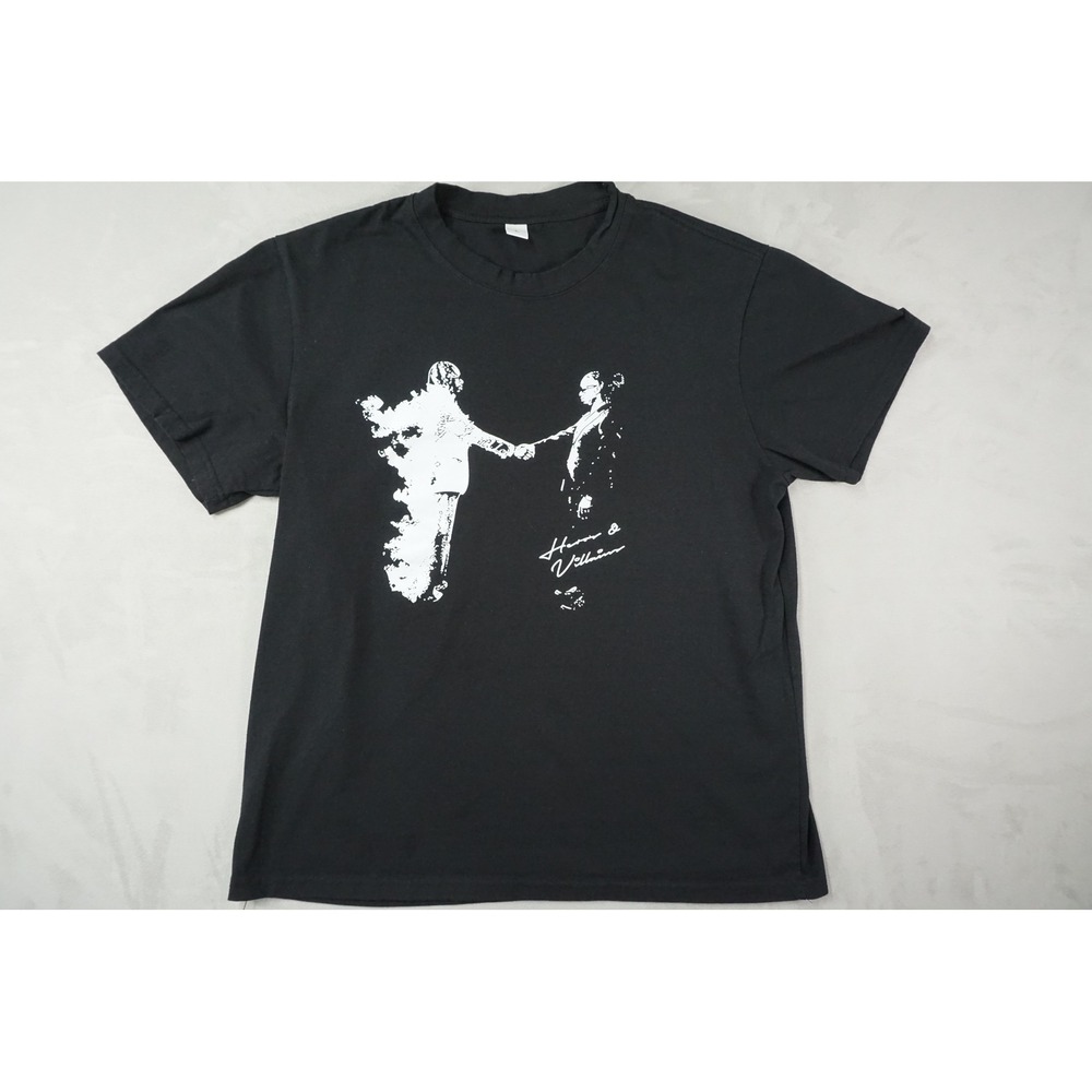 Metro Boomin Shirt Mens Large Heroes and Villains Black Graphic Tee Rap Hip Hop